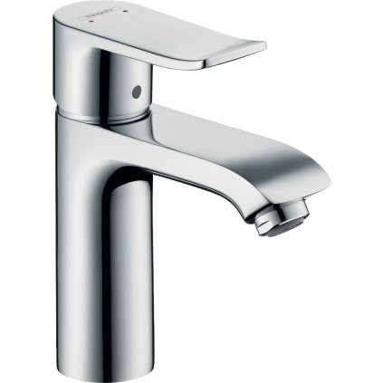 Hansgrohe Metris New, baterie chiuveta cu evacuare, crom, HAN-31080000