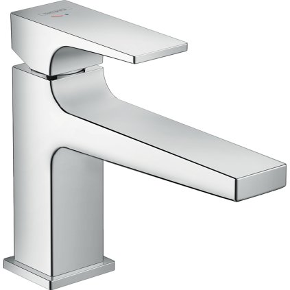 Hansgrohe Metropol, baterie lavoar cu manetă 100 CoolStart cu garnitură de gunoi, crom, HAN-32503000