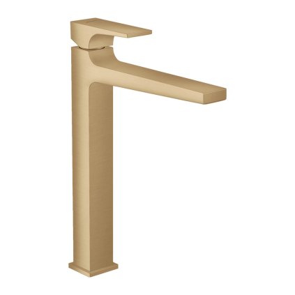 Hansgrohe Metropol, baterie lavoar înaltă, cu gura Push-Open, bronz mat, HAN-32512140