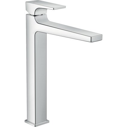 Hansgrohe Metropol, baterie pentru lavoar înalt, cu gura Push-Open, crom, HAN-32512000