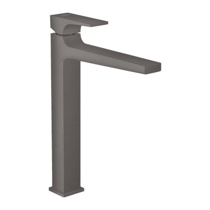 248681 hansgrohe metropol vysoka umyvadlova bateria s vypustom push open kefovana cierna chromova han 32512340