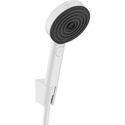Hansgrohe Pulsify Select S, set cu suport de duș 105 3jet Relaxation cu furtun de duș 1600 mm, alb mat, HAN-24303700