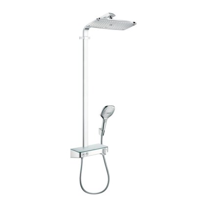 Hansgrohe Raindance E, Showerpipe 360 ​​​​1jet cu termostat ShowerTablet Select 300, crom, HAN-27288000