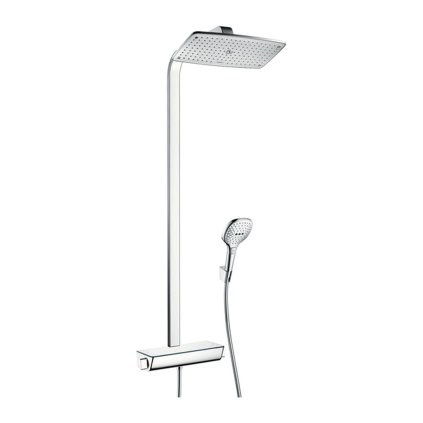 Hansgrohe Raindance E, Showerpipe 360 1jet cu termostat, crom, HAN-27112000
