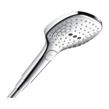 Hansgrohe Raindance Select E, duș de mână 120 3jet, alb/crom, HAN-26520400