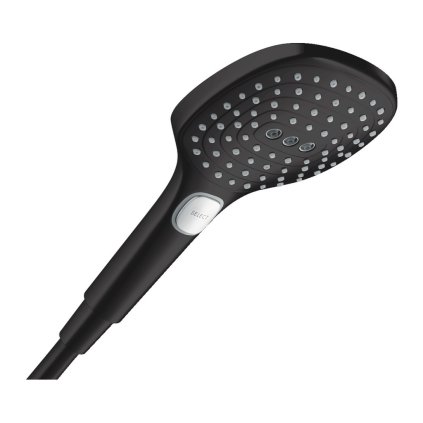Hansgrohe Raindance Select E, duș de mână 120 3jet, negru mat, HAN-26520670