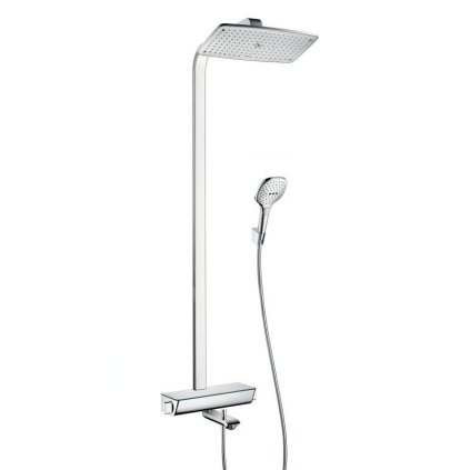 480065 hansgrohe raindance select e showerpipe 360 1jet s vanovym termostatom chromova han 27113000