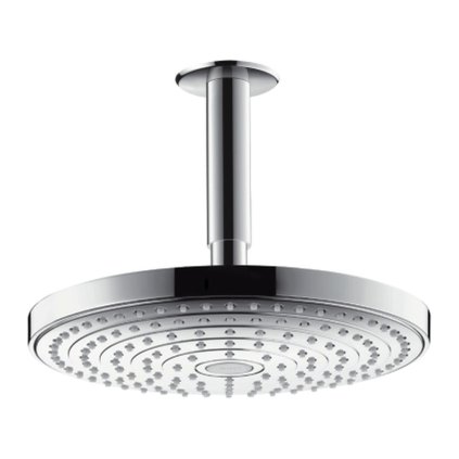 Hansgrohe Raindance Select S, cabină de duș 240 2jet EcoSmart 9 l/min cu alimentare din tavan, crom, HAN-26469000