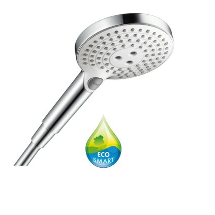Hansgrohe Raindance Select S, duș de mână 120 3jet EcoSmart, alb/crom, HAN-26531400