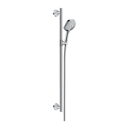 Hansgrohe Raindance Select S, set de dus 120 3jet EcoSmart 9 l/min cu tija de dus 90 cm, crom, HAN-26323000