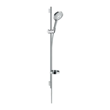 Hansgrohe Raindance Select S, set de dus 120 3jet PowderRain cu tija de dus 90 cm, crom, HAN-27667000