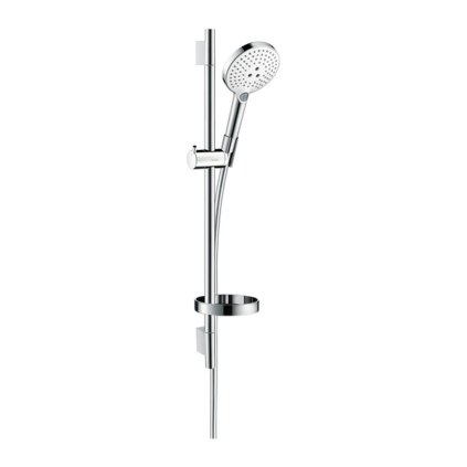 478796 hansgrohe raindance select s sprchova suprava 120 3jet so sprchovou tycou 65 cm a miskou biela chromova han 26630400