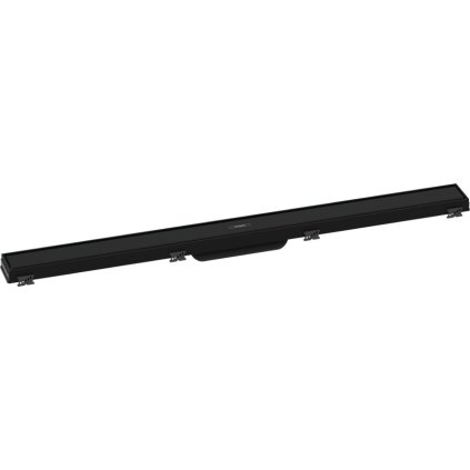 Hansgrohe RainDrain Match, set superior de scurgere de duș 900 cu cadru reglabil pe înălțime, negru mat, HAN-56040670