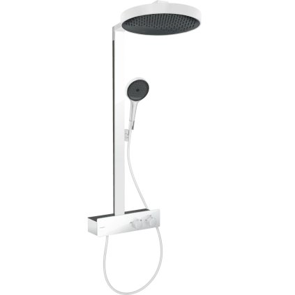 480005 hansgrohe rainfinity showerpipe 360 1jet s termostatom showertablet 350 biela matna han 26853700