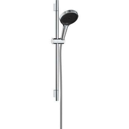 Hansgrohe Rainfinity, set de dus 130 3jet EcoSmart cu tija S Puro 65 cm, crom, HAN-28746000