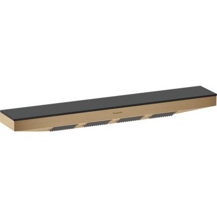 Hansgrohe Rainfinity, duș pentru gât 500 1jet cu raft, bronz periat, HAN-26243140