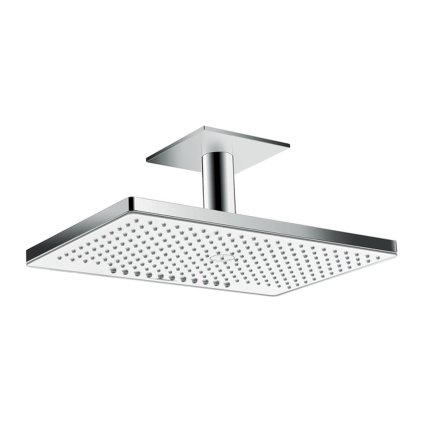 Hansgrohe Rainmaker Select, duș deasupra 460 2jet EcoSmart cu braț de duș, alb/crom, HAN-24014400
