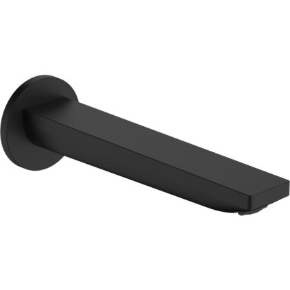 487946 hansgrohe rebris e vanovy vytok cierna matna han 72431670