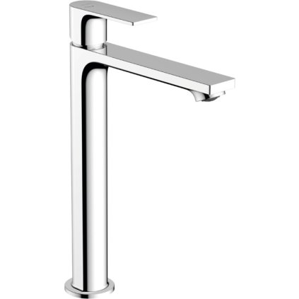 Hansgrohe Rebris E, baterie cu pârghie înaltă 240 CoolStart pentru chiuvetă fără garnitură, crom, HAN-72583000