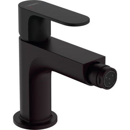 489038 hansgrohe rebris s pakova bidetova bateria s kovovou odtokovou supravou s tiahlom cierna matna han 72212670