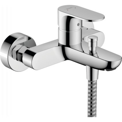 Hansgrohe Rebris S, baterie de baie cu manetă, cu 2 fluxuri, crom, HAN-72443000
