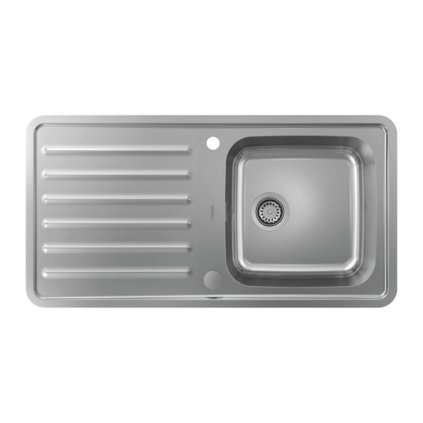 487385 hansgrohe s41 vstavany drez s4113 f400 s odkvapkavacom nerezova ocel han 43338800