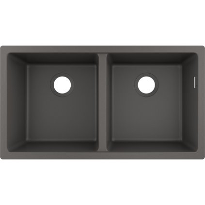 Hansgrohe S51, chiuveta subtop 370/370, gri piatra, HAN-43434290