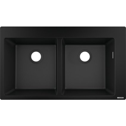 Hansgrohe S51, chiuveta incorporabila 370/370, grafit negru, HAN-43316170
