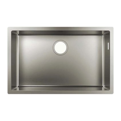 Hansgrohe S71, chiuvetă din oțel inoxidabil 660 pentru instalare de jos, oțel inoxidabil, HAN-43428800