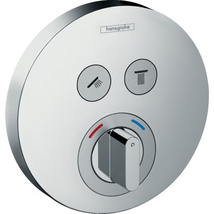 Hansgrohe Shower Select, robinet ascuns pentru 2 aparate, crom, HAN-15748000