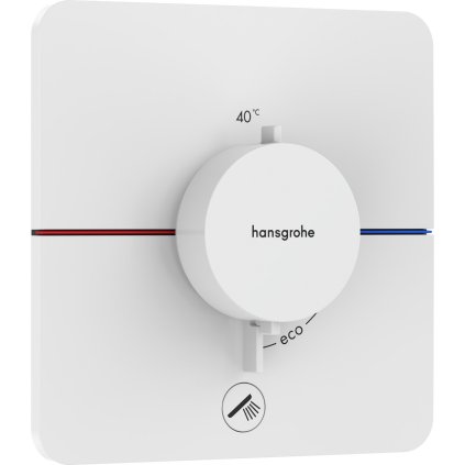 454496 hansgrohe showerselect comfort q termostat pod omietku pre 1 spotrebic a dalsi vytok biela matna han 15589700