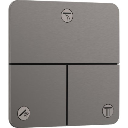 454460 hansgrohe showerselect comfort q ventil pod omietku pre 3 spotrebice kartacovany cierny chrom han 15587340