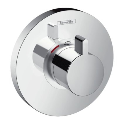 Hansgrohe ShowerSelect S, baterie termostatică Highflow sub tencuială, crom, HAN-15741000