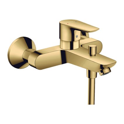Hansgrohe Talis E, baterie de baie de perete cu manetă, auriu lucios, HAN-71740990