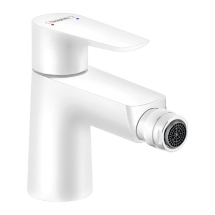 488333 hansgrohe talis e pakova bidetova bateria s odtokovou supravou s tiahlom matna biela han 71720700