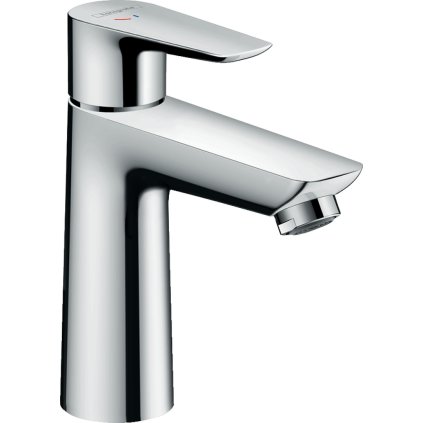 Hansgrohe Talis E, baterie lavoar cu manetă 110 CoolStart cu set de scurgere cu tragere, crom, HAN-71713000