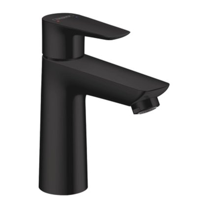 Hansgrohe Talis E, baterie lavoar 110 fără set de scurgere, negru mat, HAN-71712670