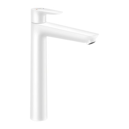 Hansgrohe Talis E, baterie lavoar înaltă 240 fără garnitură, alb mat, HAN-71717700
