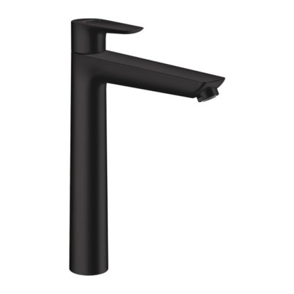 Hansgrohe Talis E, baterie chiuvetă înaltă 240 fără garnitură, negru mat, HAN-71717670