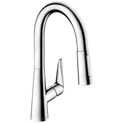 Hansgrohe Talis M51, robinet chiuveta M5116-H160 cu spray extractibil, sBOX, crom, HAN-73850000
