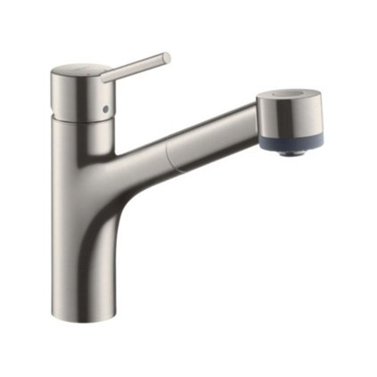 Hansgrohe Talis M52, robinet pentru chiuveta M5216-H170 cu spray extractibil, sBOX, aspect otel inoxidabil, HAN-73860800