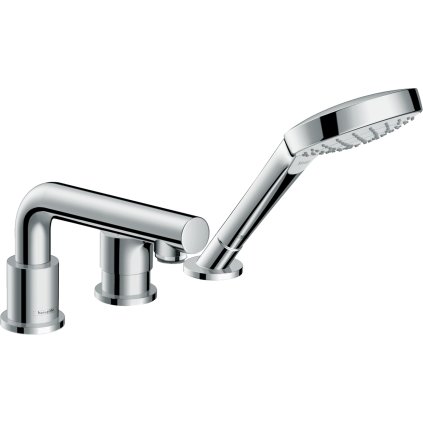Hansgrohe Talis S, baterie baie cu trei orificii, crom, HAN-72416000