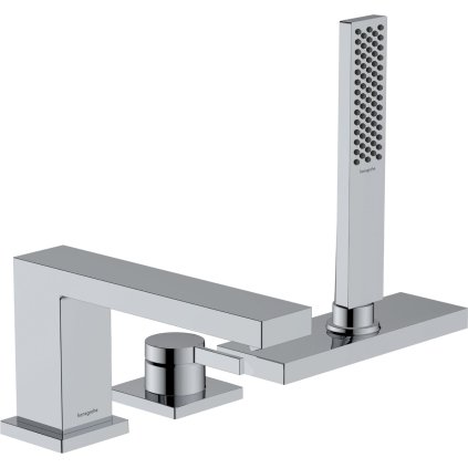 Hansgrohe Tecturis E, baterie baie cu 3 orificii, crom, HAN-73443000