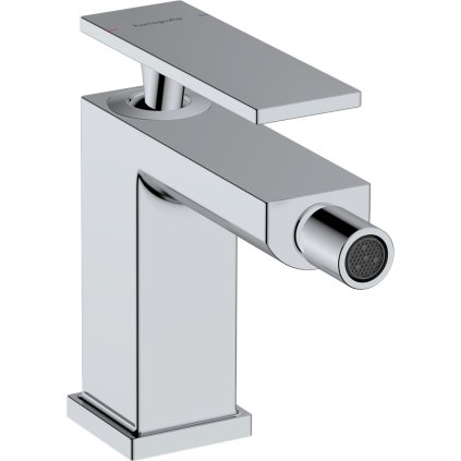 Hansgrohe Tecturis E, baterie pentru bideu cu set de scurgere cu tijă de tragere, crom, HAN-73200000