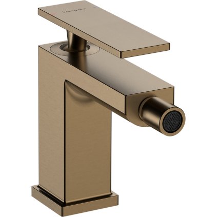Hansgrohe Tecturis E Baterie pentru bideu cu garnitură extrasă, bronz periat, HAN-73200140