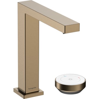 490814 hansgrohe tecturis e dvojotvorova umyvadlova bateria 150 coolstart ecosmart s odtokovou supravou kartacovany bronz han 73053140