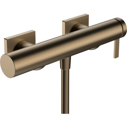 Hansgrohe Tecturis E, baterie duș cu manetă, bronz periat, HAN-73620140