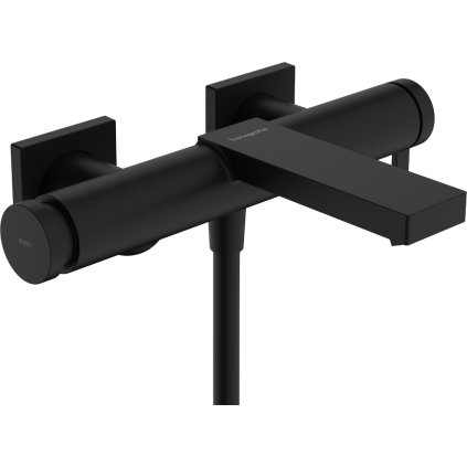 Hansgrohe Tecturis E, baterie de baie cu maneta, negru mat, HAN-73420670