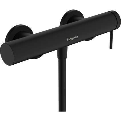 Hansgrohe Tecturis S, baterie de duș cu manetă de perete, negru mat, HAN-73622670