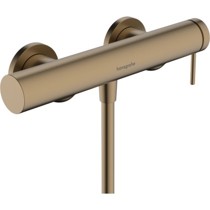 Hansgrohe Tecturis S, baterie de duș cu manetă de perete, bronz periat, HAN-73622140